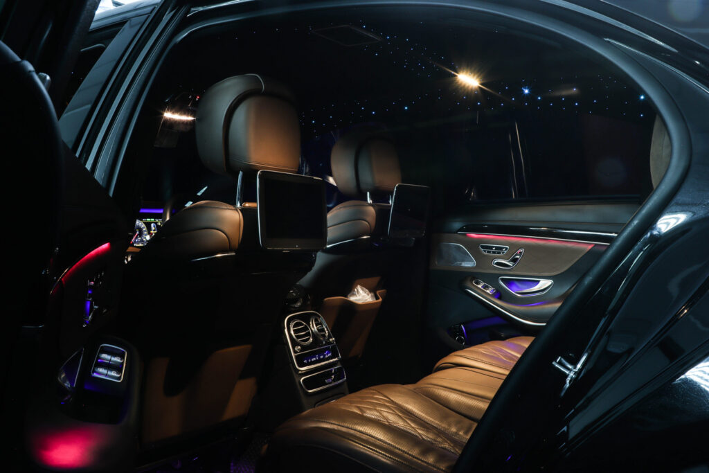 Starlight headliner installation